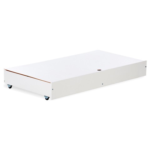 Klupś - Pojemnik na pościel, szuflada do łóżeczka 120x60 | Biały